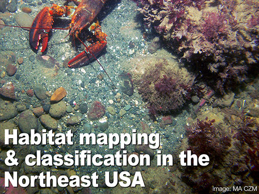 Habitat classification storymap for Northeast Ocean Data Portal